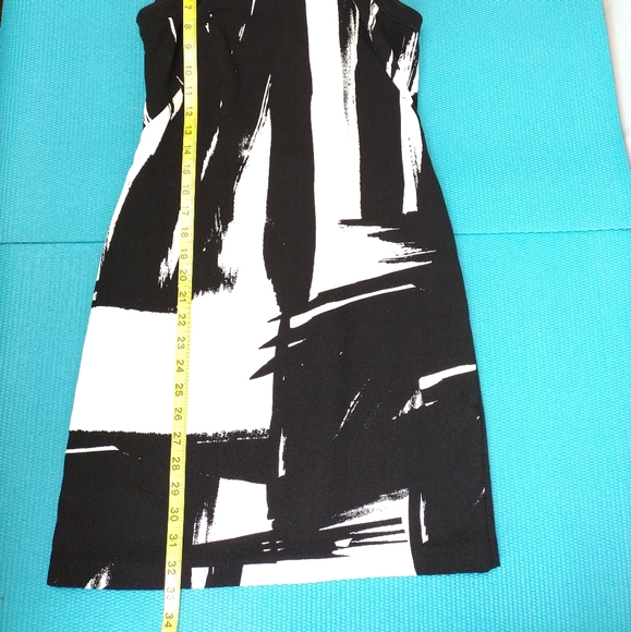 Banana Republic Pencil Colorblock Lined Shift Dress Size 0 - Picture 5 of 14